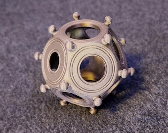 3Dプリントされたローマ十二面体 - Etsy 日本