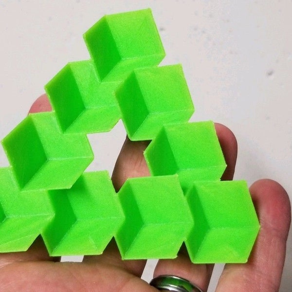 3D-Printed Penrose Triangle Illusion