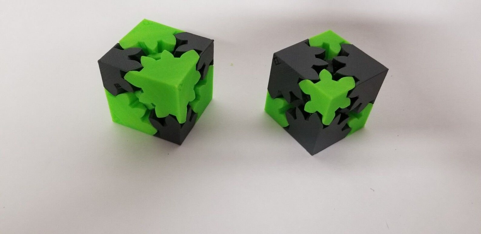 3D Printed Gear Cube Coarse Tooth Etsy Canada