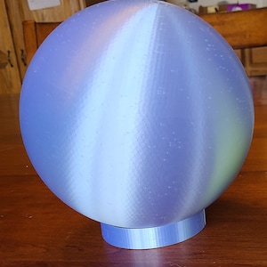 Large 3D Printed Sphere with Cradle
