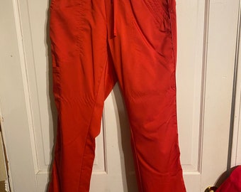 Red scrubs pants size M - 5 dollars each