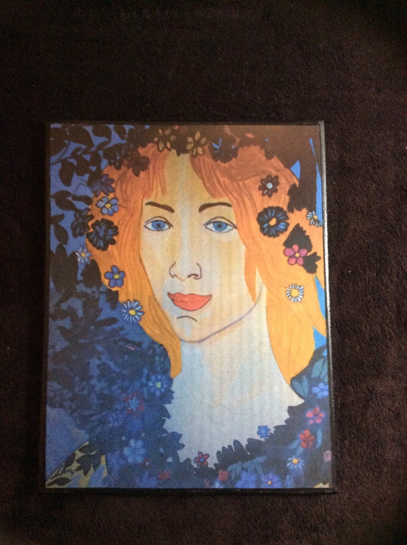 Original painting print of Spring 8x10