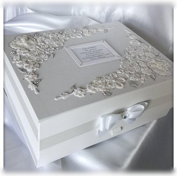 Personalised Wedding Gift Memory Box. Anniversary Gift Etsy