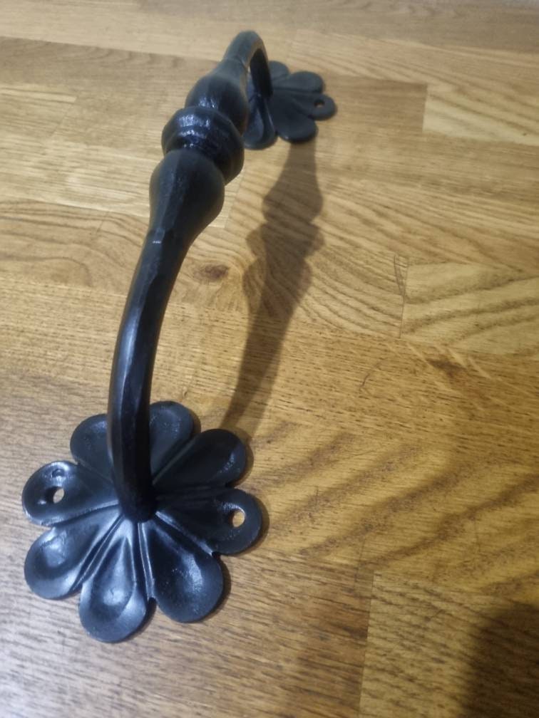 Wrought Iron Grab Rail / Door Handle Hand Rail Etsy UK