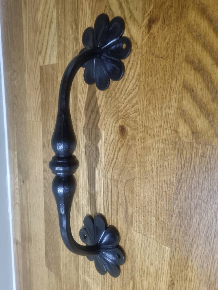 Wrought Iron Grab Rail / Door Handle Hand Rail Etsy UK
