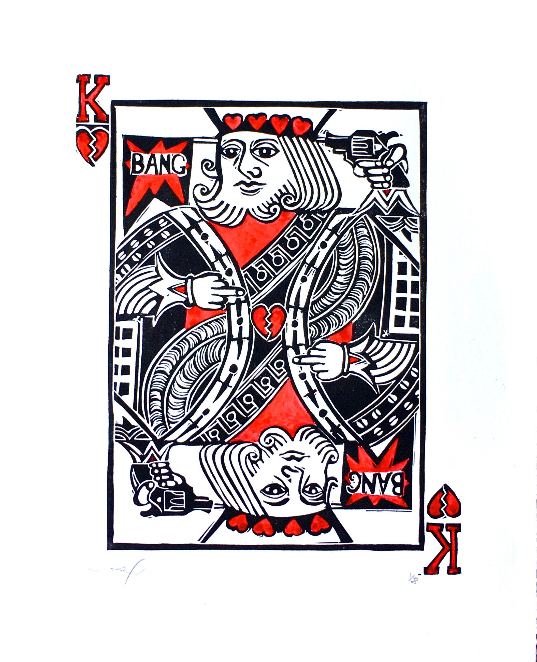 binding of isaac suicide king card Suicide King (king of [broken] Hearts)