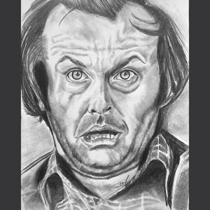 Shocked Jack Torrance (Jack Nicholson in Character)