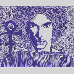 P Cubed (Prince Tribute Print)