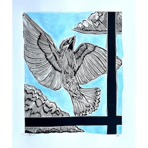 Waxwing Slain (Nabokov&#39;s Bird) Color Version