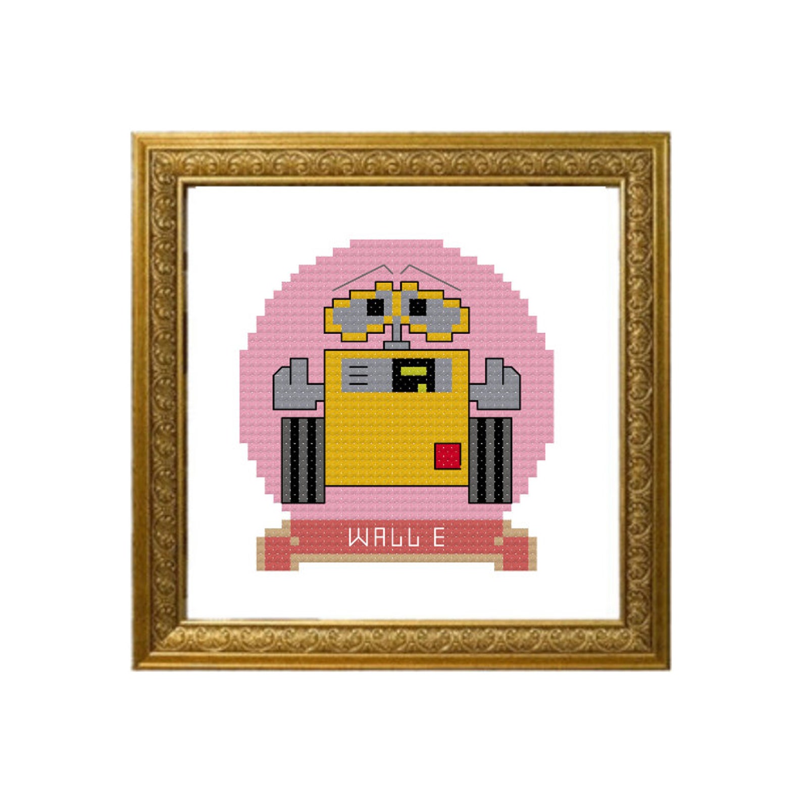 WALLE Cross Stitch Pattern Pdf Wall E Cross Stitch Pixar Etsy