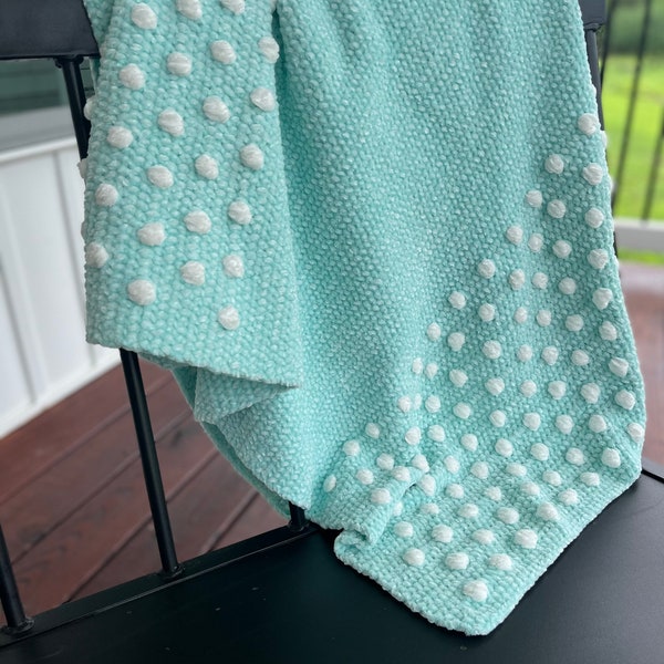 Polka Dot Baby Blankets Etsy