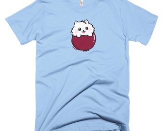 Pomeguru: Pomeranian Pomegranate T-Shirt