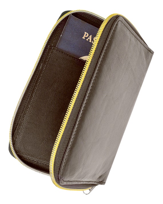 Zip Me Leather With RFID - Etsy