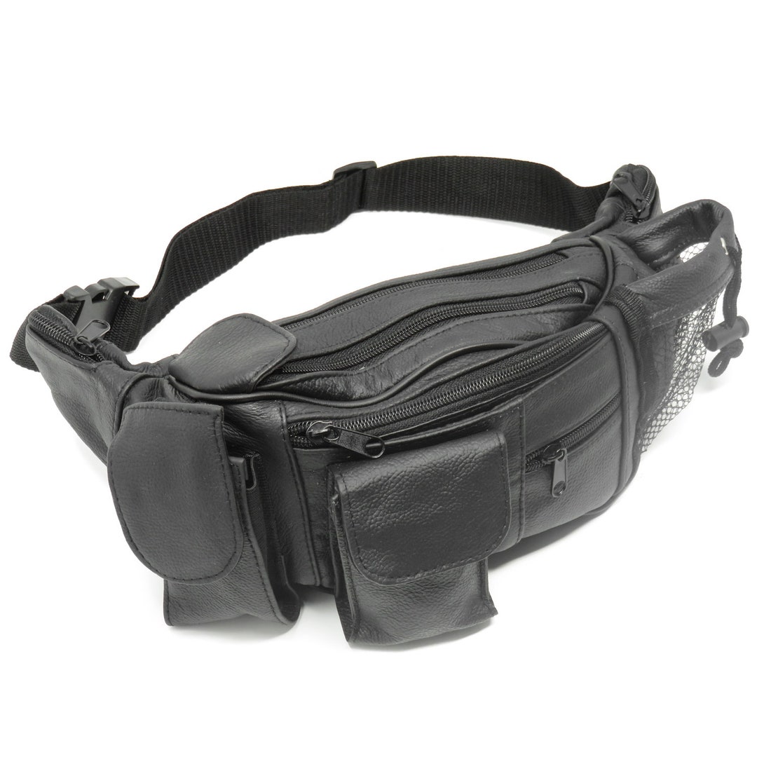 Large Unisex Leather Fanny Pack Assorted Colors - Etsy