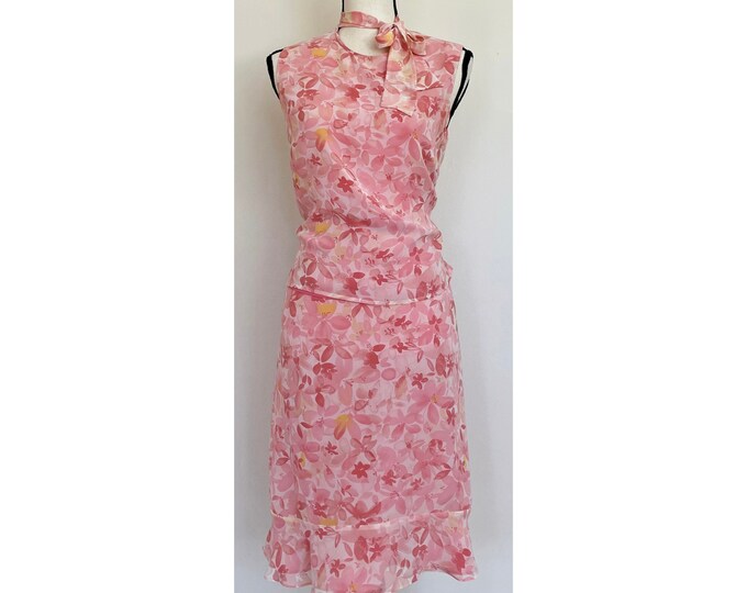 Vintage Y2K | Floral Coord Skirt Set
