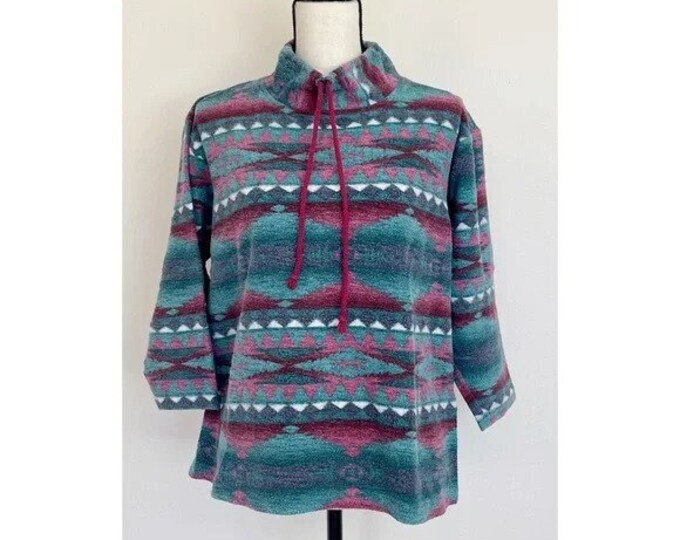 Vintage 1990s | Geometric Southwest Sweatshirt