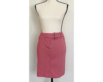 Vintage Y2K | Express Mod Chevron Mini Skirt
