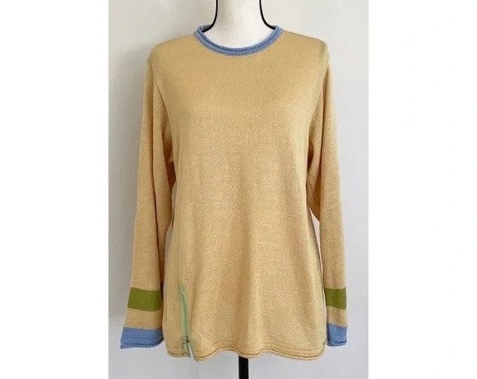 Vintage 1990s | Zipper Sweater