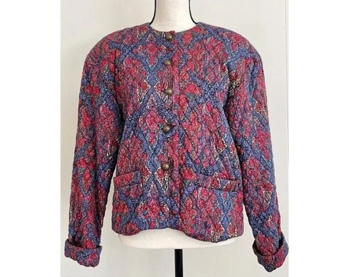 Vintage 1980s | Quilted Jacket