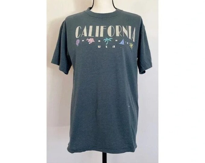 Vintage 1990s | California Graphic T-Shirt