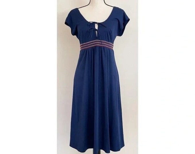 Vintage 1970s | Folksy Peasant Style Dress