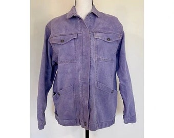 Purple Denim Jacket - Etsy Australia
