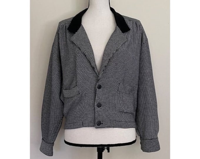 Vintage 1990s | Sweatshirt Blazer