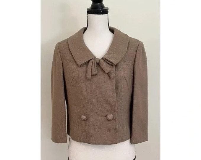 Vintage 1960s | Wool Woven Jacke
