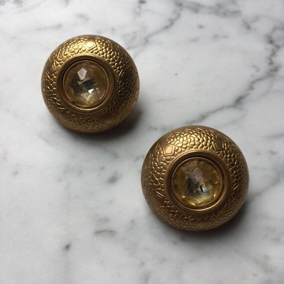 Vintage 1980s | Premier Etage Paris Earrings - image 3