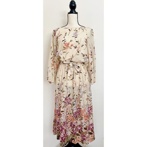 long sleeve midi flowy dress Black Knit Flowy Midi Dress XS