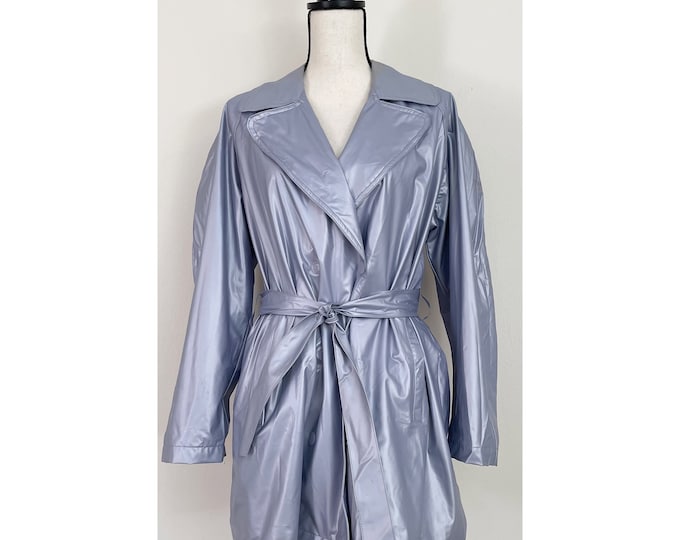 Vintage Y2K | Vinyl Trench Coat