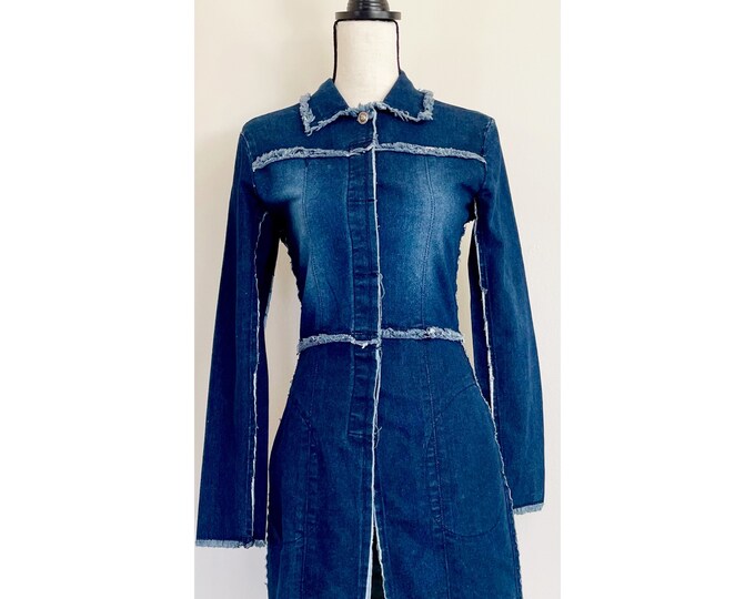 Vintage Y2K | Frayed Denim Jacket