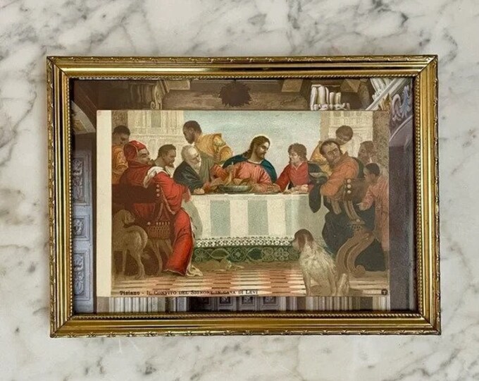 Vintage | Framed Postcard