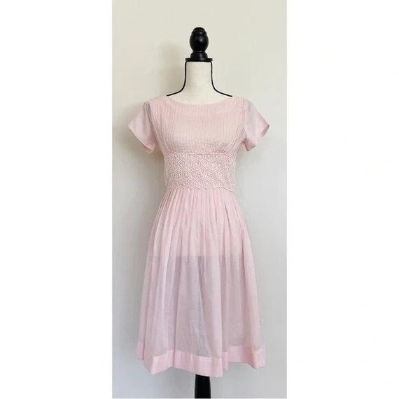 open lace back dress Pink Floral Prom Dresses Spaghetti Strap Formal Dresses 21154 Custom Colors / US6