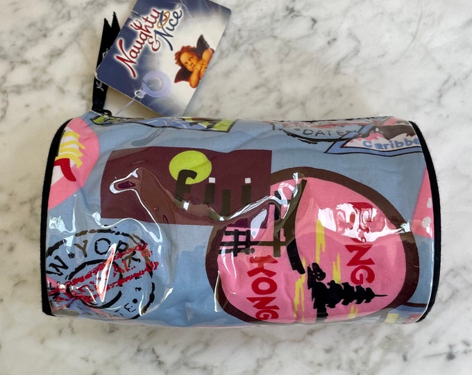 Vintage | Y2K Deadstock Travel Cosmetics Case, NWT