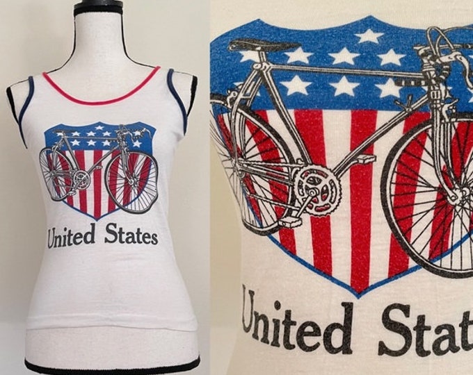 Vintage 1970s | Rare Graphic Tank Top