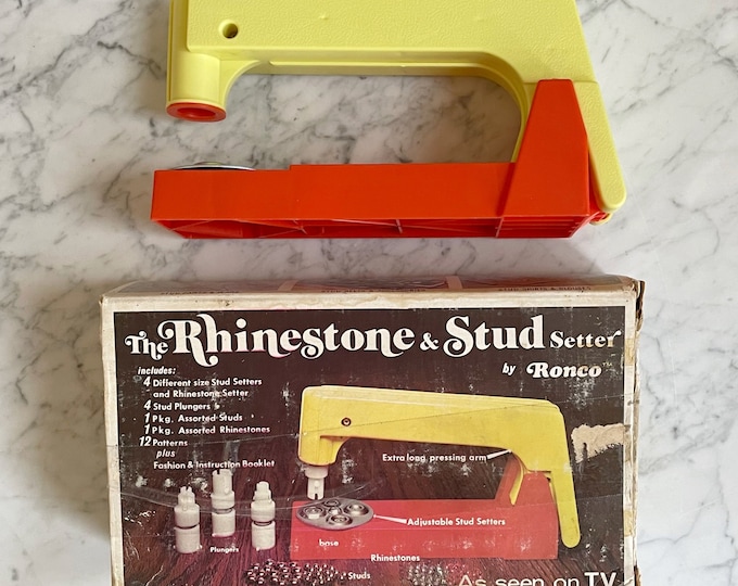 Vintage 1970s | Ronco Rhinestone and Stud Setter Kit