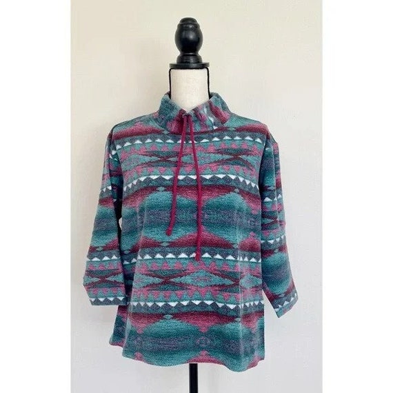 Vintage 1990s | Geometric Southwest Sweatshirt