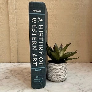 Vintage 1960s |  Book: “A History of Western Art&quot;