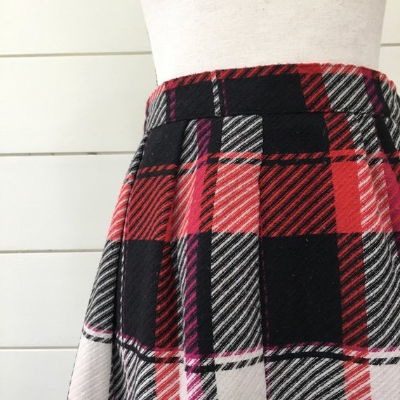 Vintage 1980s | Plaid Skirt - image 4