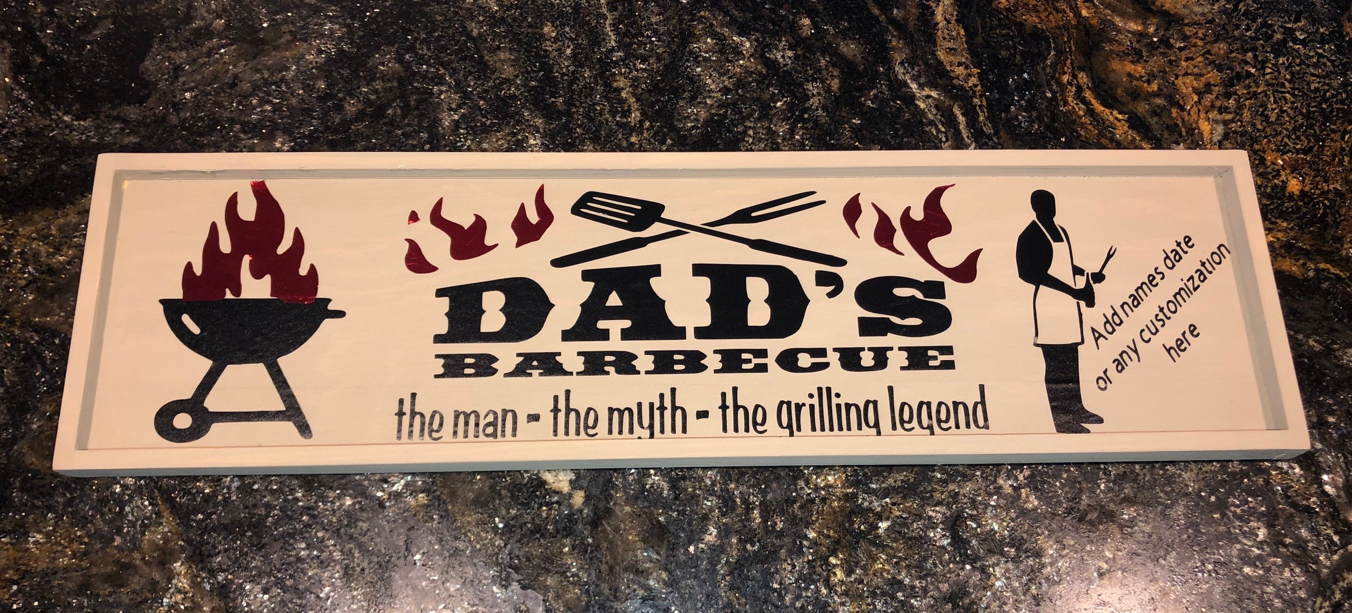 BBQ grilling dad gift Fathers Day ideas for dad Etsy