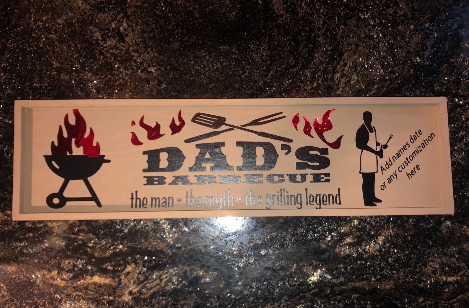 BBQ grilling dad gift Fathers Day ideas for dad Etsy