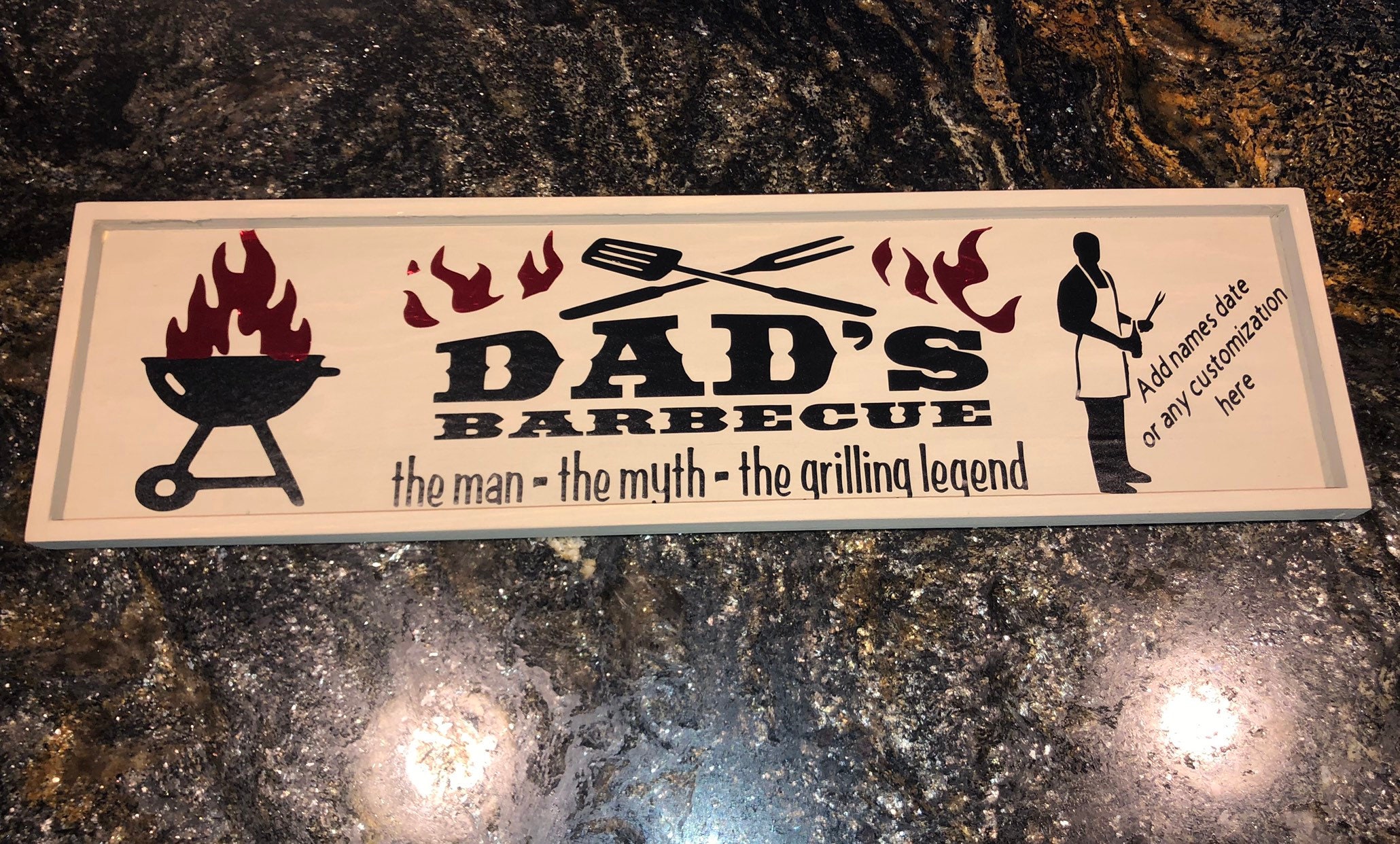 BBQ grilling dad gift Fathers Day ideas for dad Etsy