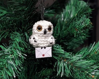 Hedwig Christmas Tree Ornament or Key Chain