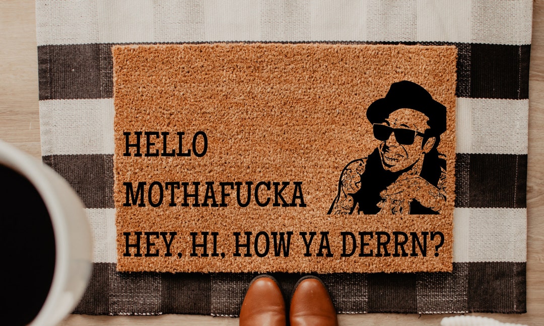 Lil Wayne Door Mat, Funny Lil Wayne Door Mat, Funny Mat, Rapper