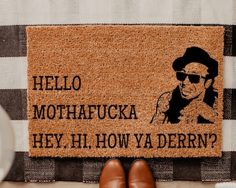 Lil Wayne Door Mat, Funny Lil Wayne Door mat, Funny Welcome Mat, Rapper Lyrics Door Mat, Gift for New Homeowner