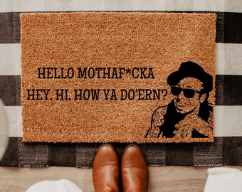 Lil Wayne Funny Door Mat, Funny Gift, Housewarming Gift, Welcome Door Mat, Front Door Decor, Custom Doormat, Porch Decor, Closing Gift, edit