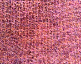 Harris Tweed Cloth Material Lilac Plain from £6.95 plus labels