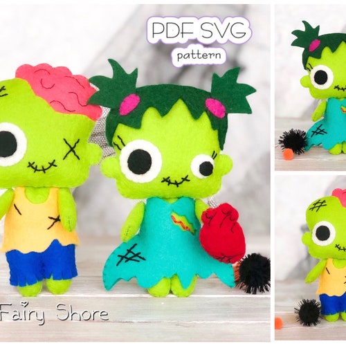 PDF 3 Halloween Sewing Patterns and Tutorials Frankie Etsy