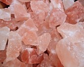 Natural Himalayan Salt Rock Chunks, Bulk Wholesale Lots Large Size (1-2 quot ) Choose How Much (Chunky Crystals, Pink Sea Salt)